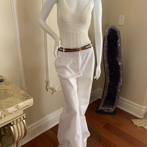Dolce & Gabbana white Jeans with belt size 46 - Picture 13 of 16